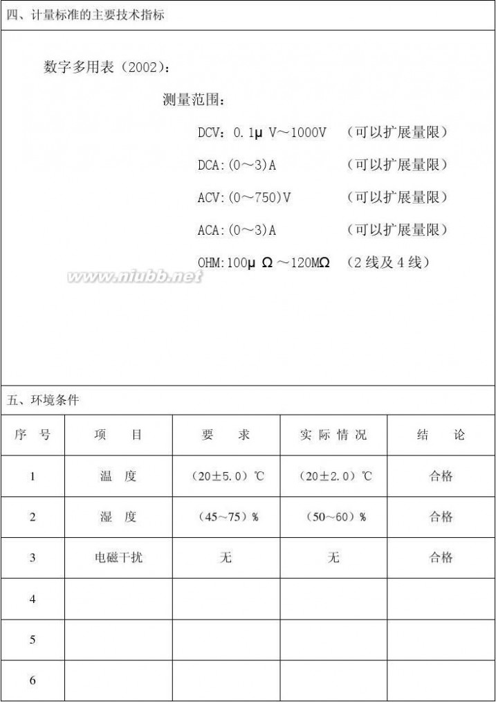 数字多用表 数字多用表技术报告