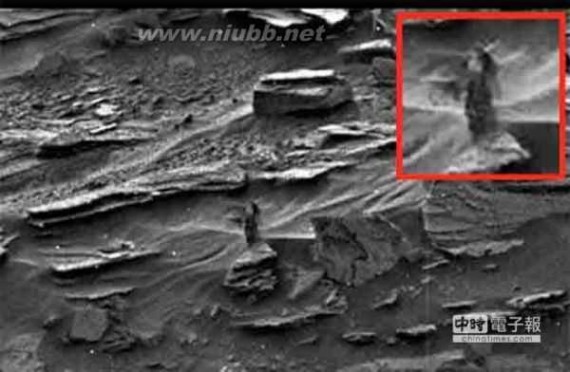 火星照片现女外星人 火星照片现“女外星人” 另有形似螃蟹物体引猜疑