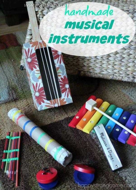 打击乐器图片 【资源篇】幼儿园乐器DIY手工制作及新鲜玩法 ,太棒了!