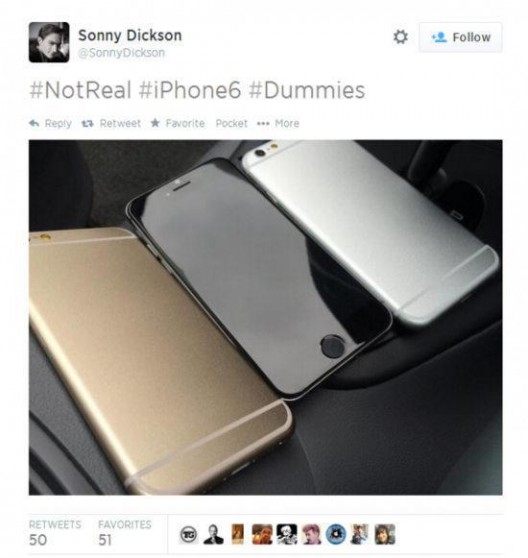 iPhone 6三色同时亮相 是不是机模不好说