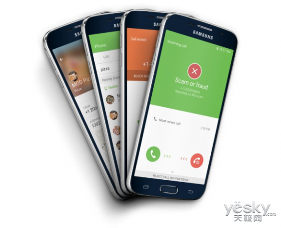 三星Galaxy S7/S7 Edge手机可识别骚扰电话