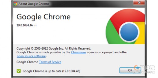 Google Chrome 19亮相 动态卷标轻松游