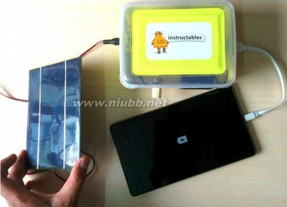 太阳能充电器 牛人自制教程：DIY能为手机充电的太阳能充电器