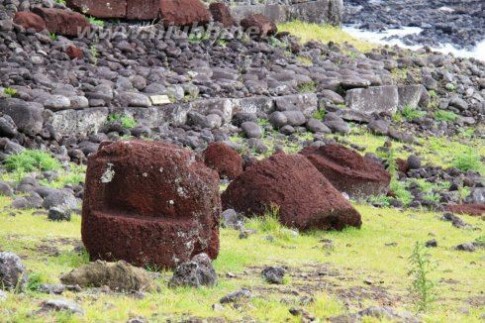 复活节岛石像之谜 智利行（四）——复活节岛上神秘的石像