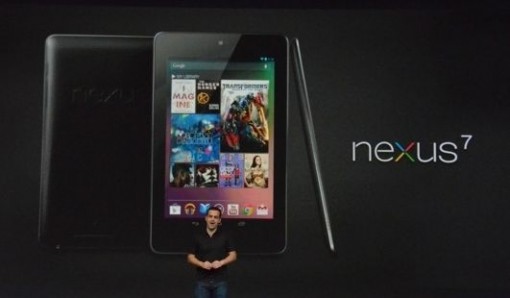 谷歌发布7英寸平板Nexus7售199美元