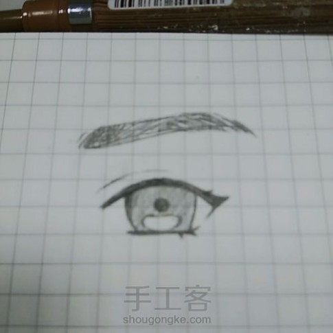 动漫人物眼睛画法 几种简单常用的漫画风格眼睛画法。