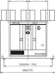 zn63 ZN63-12真空断路器