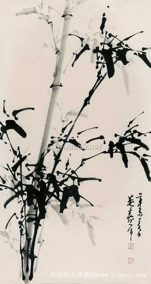水墨竹 如何体现水墨竹子画的艺术价值？