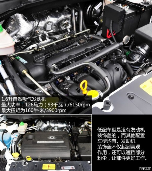 奇瑞汽车 瑞虎3 2014款 1.6L 手动风尚版