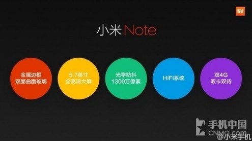 小米Note发布/苹果6s曝光 本周新机总汇第3张图