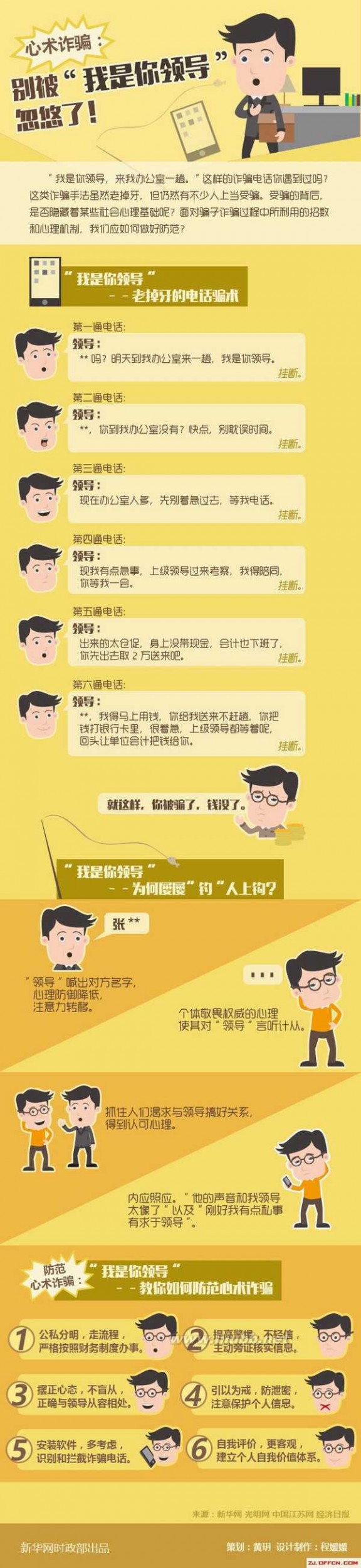 搜狐 心术 【图解】心术诈骗 别被“我是你领导”忽悠了！