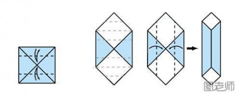 纸盒子的折法 折纸大全 纸盒的折法图解