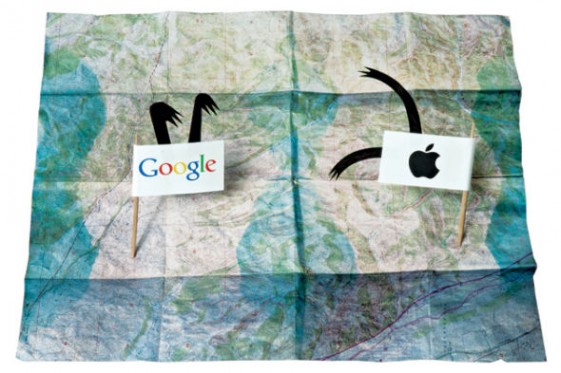 在推出自家地图服务之后，苹果正式结束了与谷歌长达数年的合作关系。