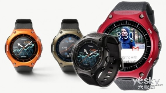 卡西欧首款Android智能手表开卖 499美元