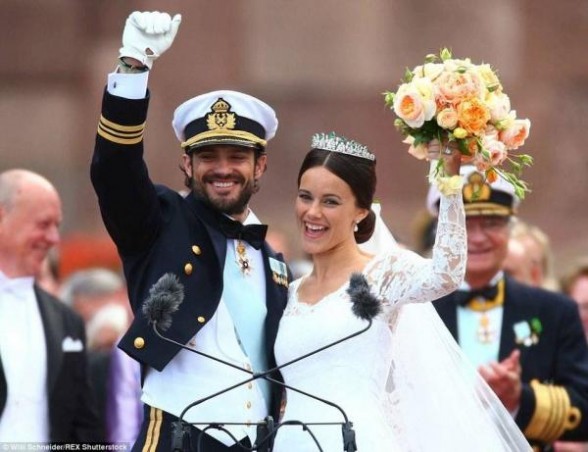 瑞典王室 瑞典王子迎娶比基尼泳装模特 王室要求清除文身