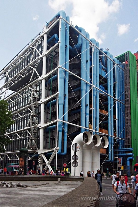蓬皮杜艺术中心 蓬皮杜艺术中心——最顽皮的建筑