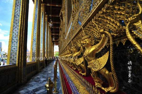 曼谷大皇宫 【泰国】曼谷大皇宫，奢华至极的皇家建筑群