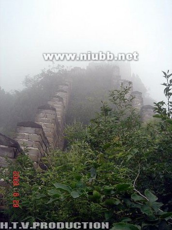 北京摩崖石刻自然风景区--雾锁长城篇