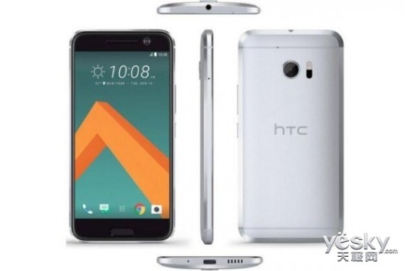 新款旗舰手机HTC 10已通过美国FCC认证