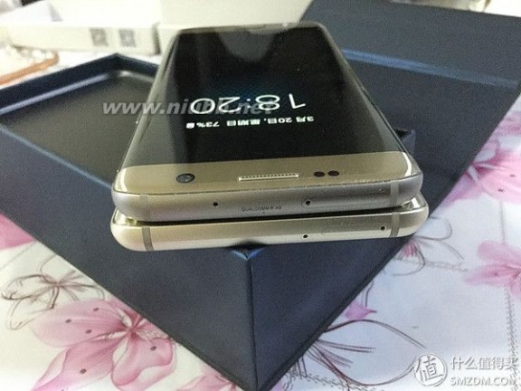 三星s7edge 三星S7edge开箱 兼与S6edge+对比