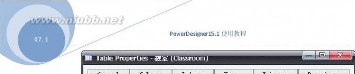 powerdesigner 教程 Powerdesigner 15.1使用教程