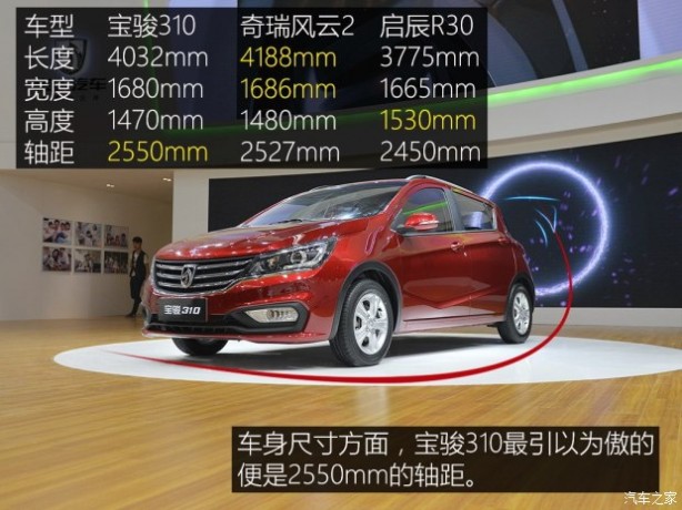 上汽通用五菱 宝骏310 2016款 1.2L 手动享乐版