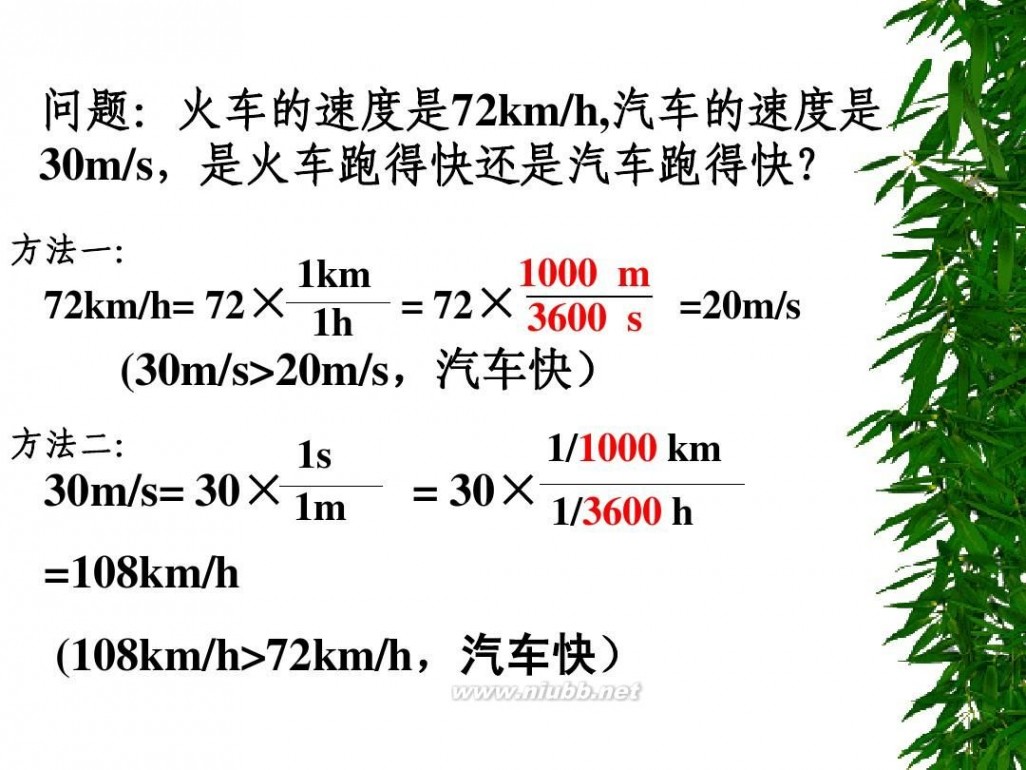 运动的快慢ppt 运动的快慢PPT课件