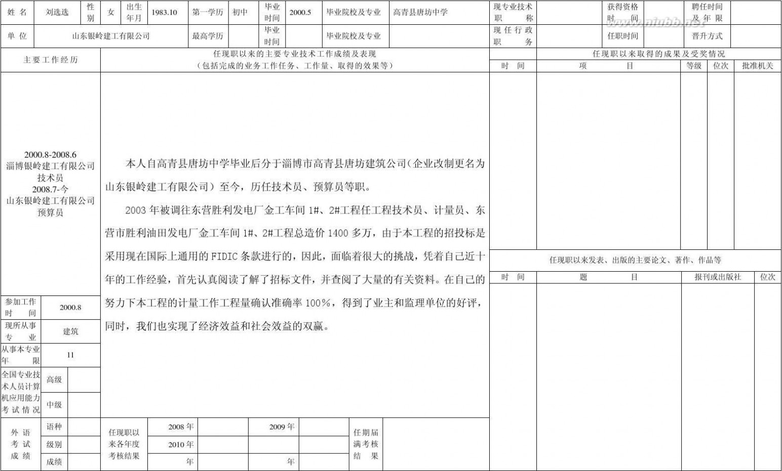 专业技术人员申报评审职称情况一览表 2011专业技术人员申报评审职称情况一览表