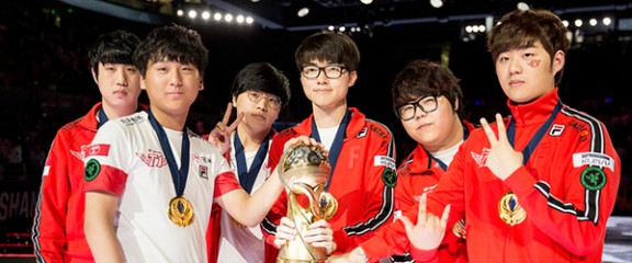 SKT战队夺冠