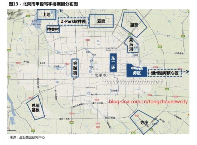 北京商业地产新趋势：购物中心及写字楼向新兴商圈发展