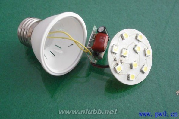 LED照明灯制作方法以及电路图 led节能灯制作