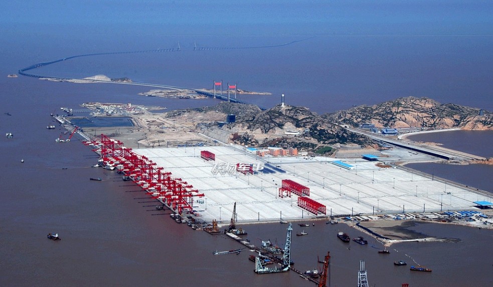 上海洋山深水港——打造世界第一大港