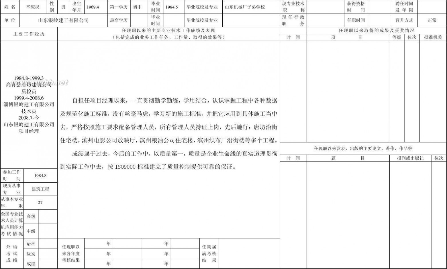 专业技术人员申报评审职称情况一览表 2011专业技术人员申报评审职称情况一览表