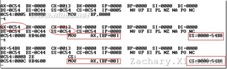 数据寄存器 80X86寄存器详解