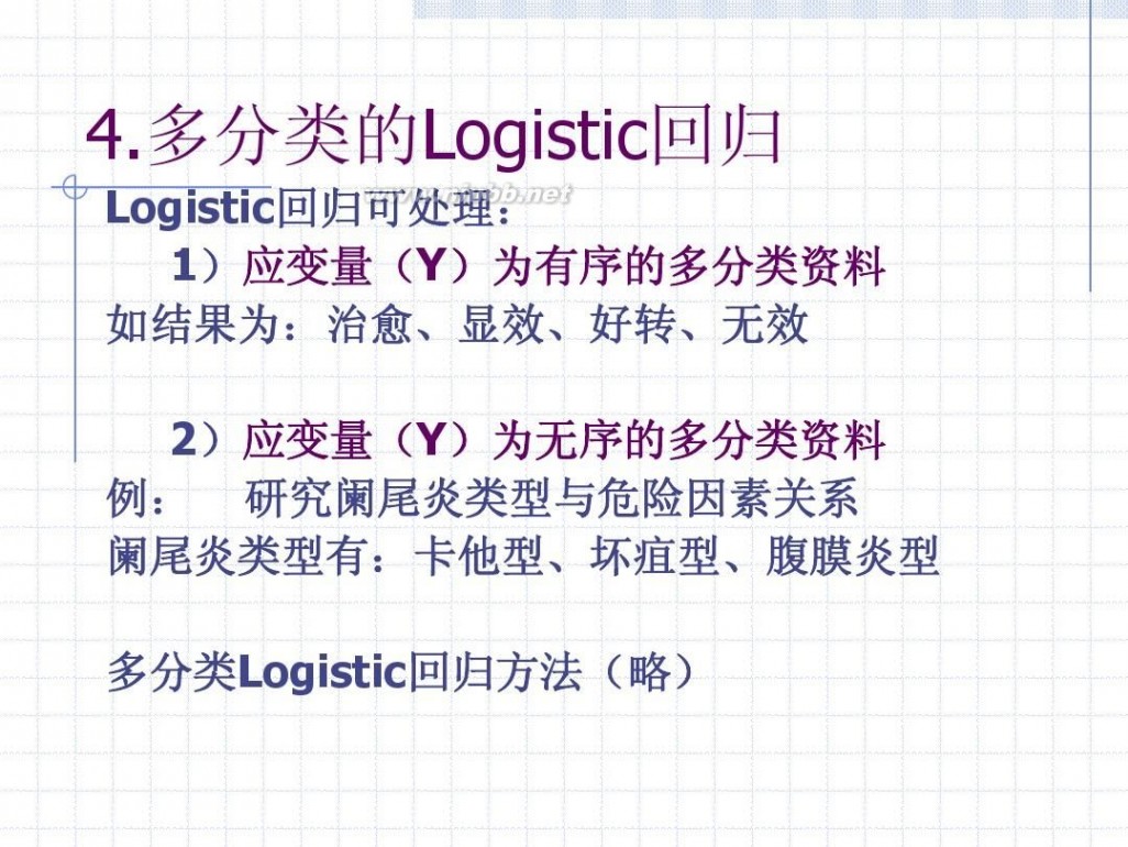 logistic logistic回归分析