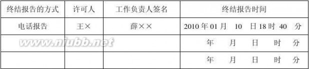 电力工作票 电力线路第一种工作票(样票)