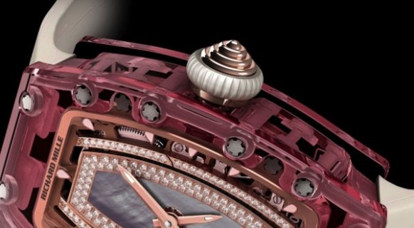 红粉佳人奇迹 RM 07-02 Pink Lady 红粉佳人蓝宝石腕表 展现高端技术之机芯