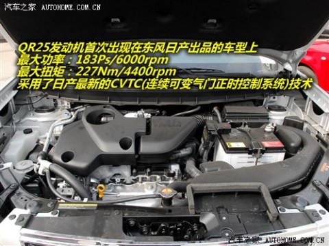 61阅读 东风日产 奇骏 2.5L XV CVT 4WD