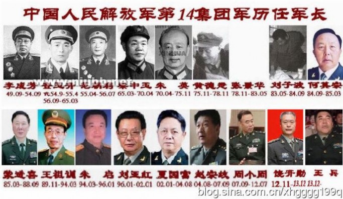 王兵少将：第14集团军新任军长