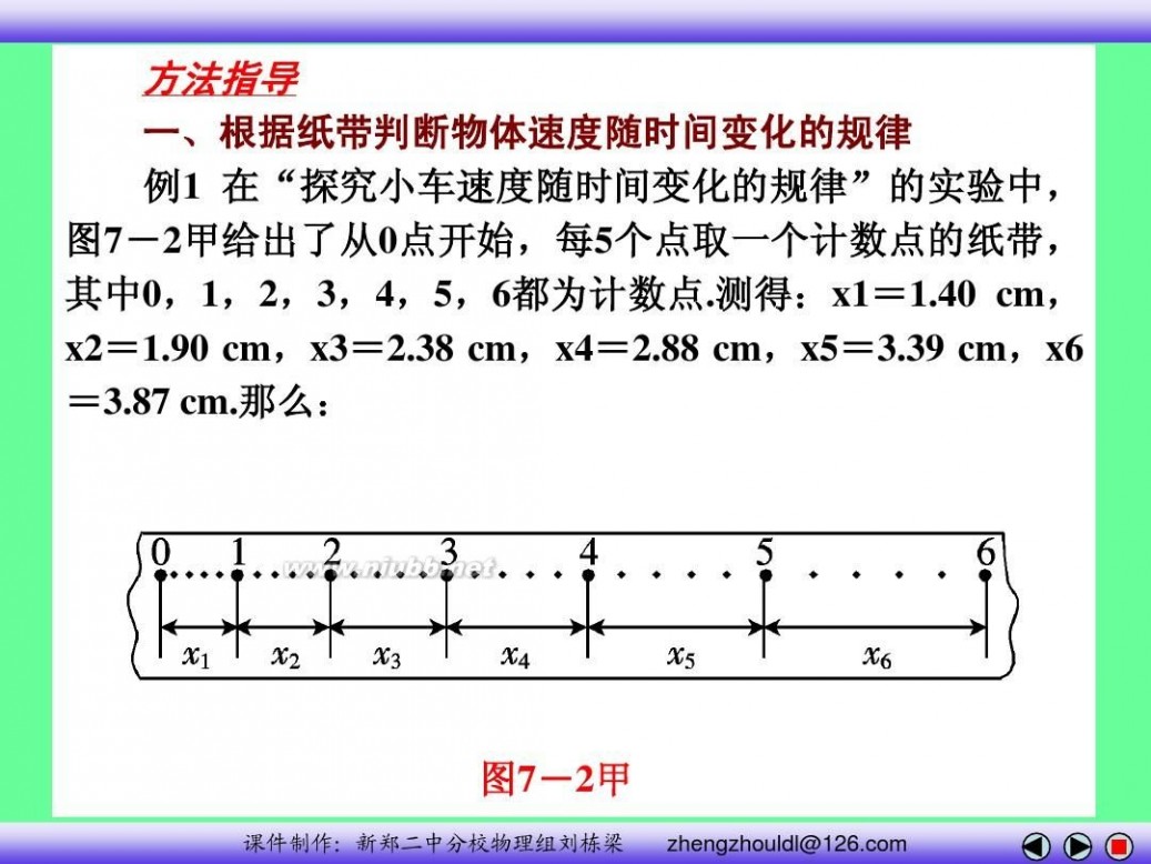 高中物理必修一课件 高中物理必修一课件