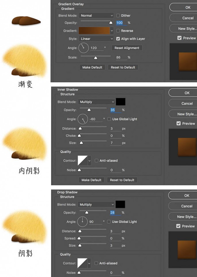 Photoshop利用钢笔工具绘制非常萌的小黄鸟