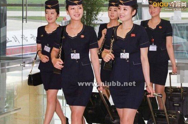 朝鲜空姐登上封面