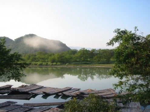 仙居永安溪漂流图片