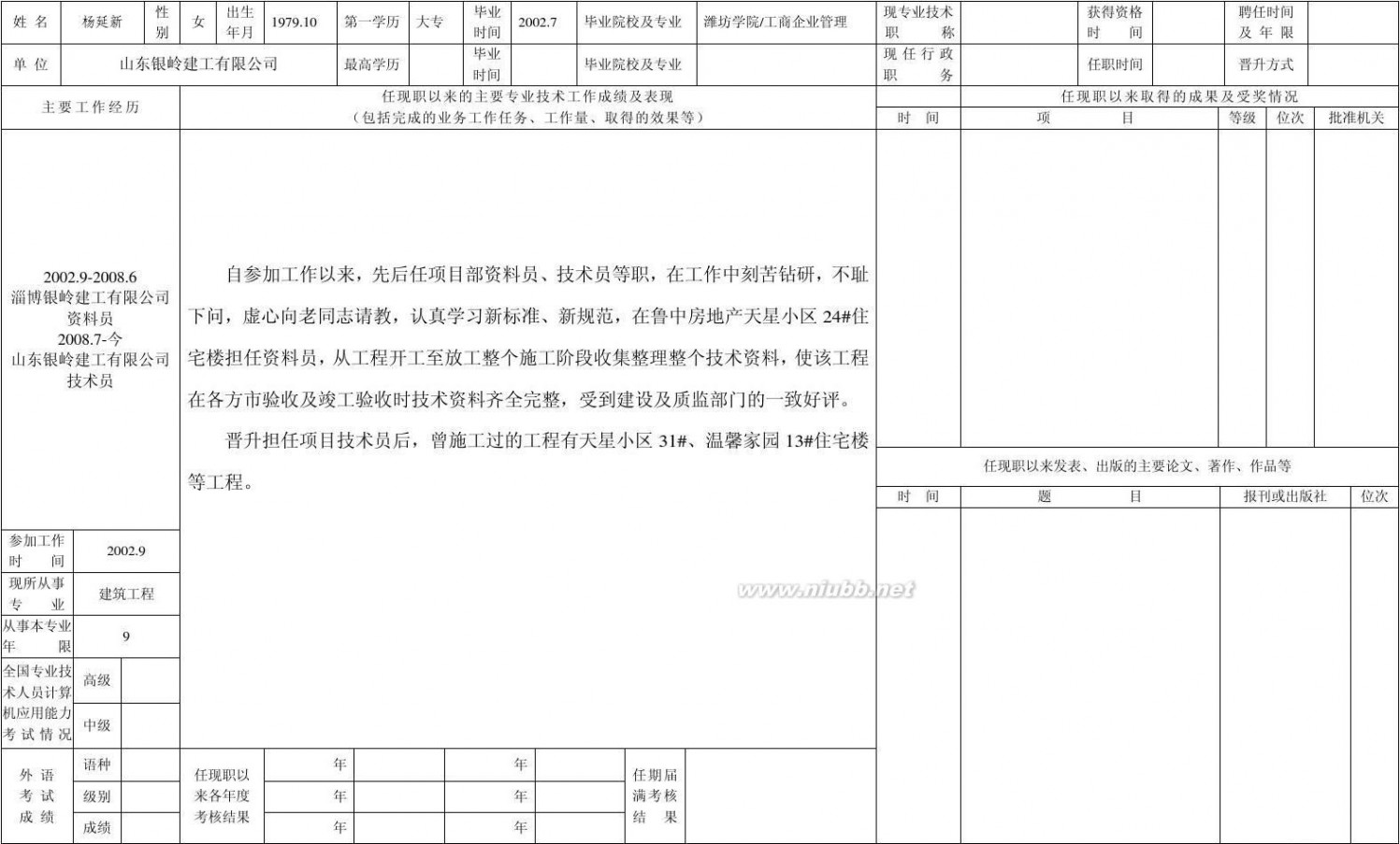 专业技术人员申报评审职称情况一览表 2011专业技术人员申报评审职称情况一览表