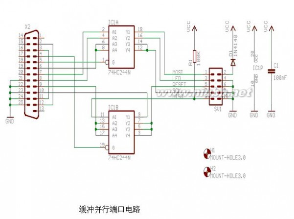 74ls244 74hc244,74ls244引脚图应用电路与中文资料