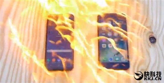 外媒对三星S8+和iPhone 7 Plus进行火烧测试 结果屏亮触控失效