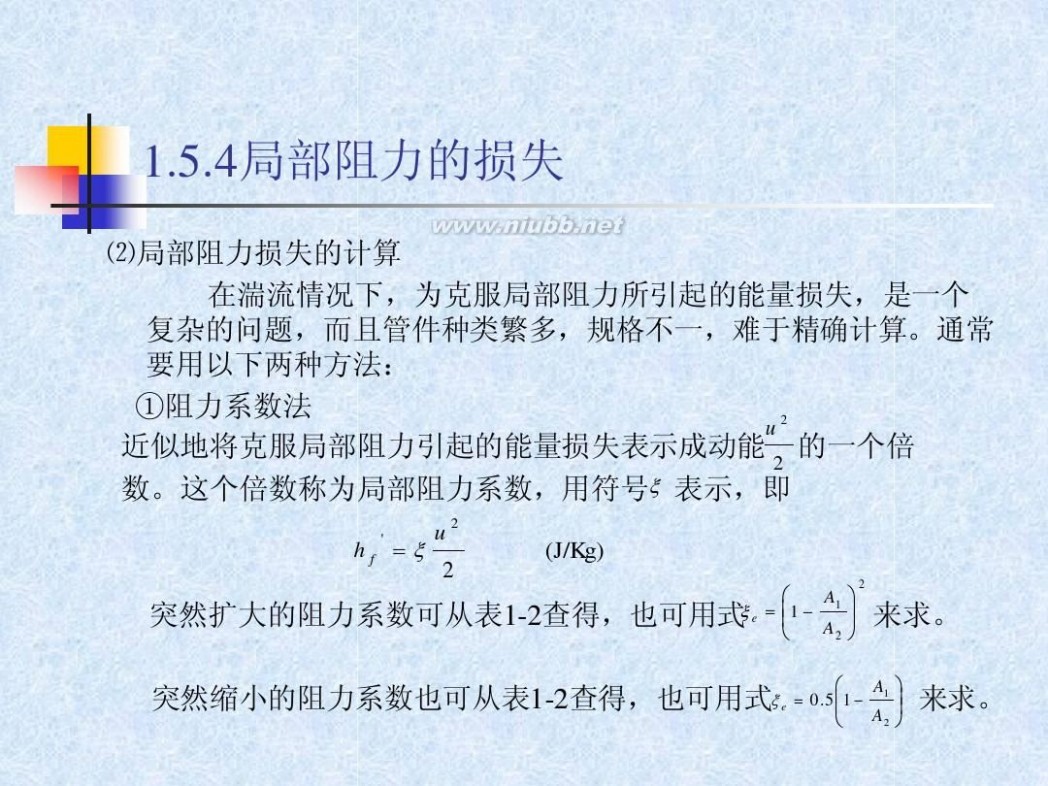 流体力学教材 流体力学经典教程