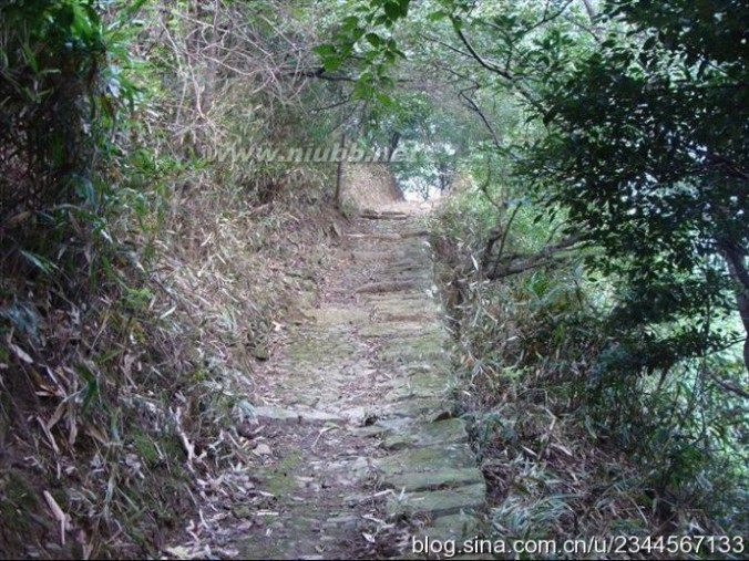 2011年10月16日连穿黄泥岭古道和菩提岭古道