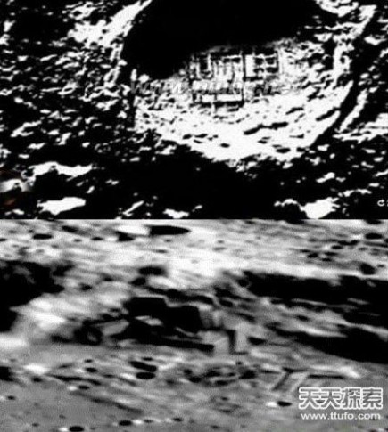 美国 月球 美国掩盖惊天机密 月球上的神秘建筑