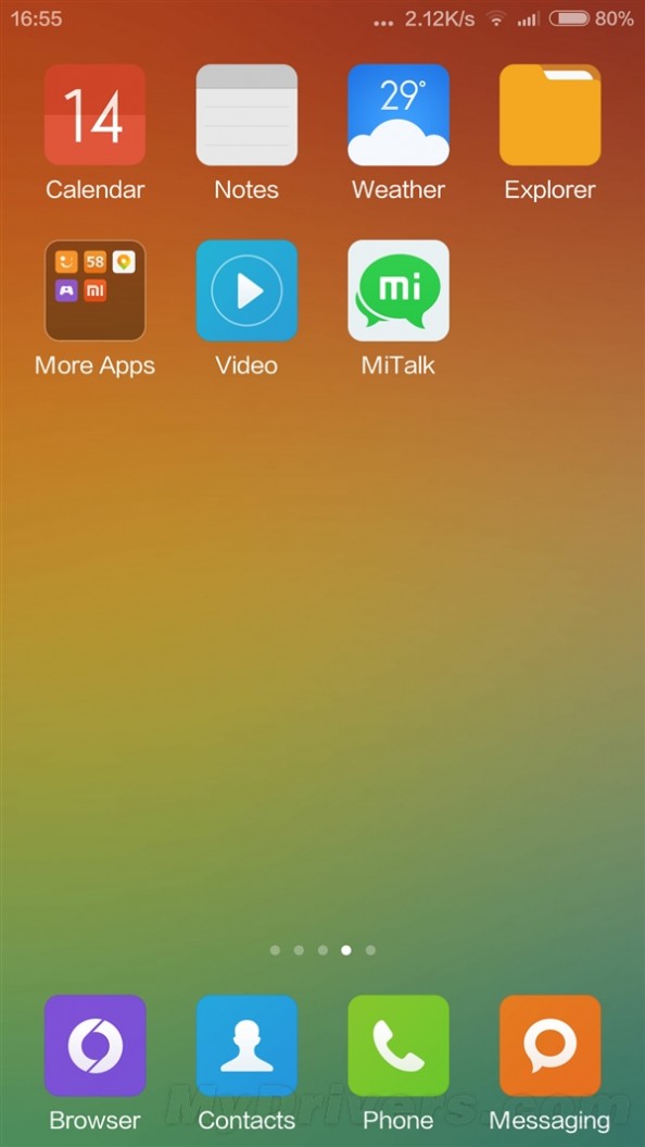 MIUI6 MIUI6界面 iOS7 iOS8